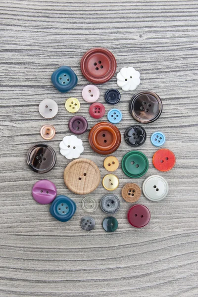 Set of vintage buttons — Stock Photo, Image