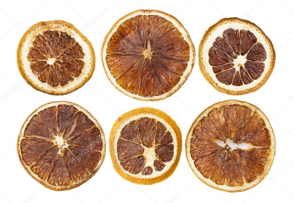 Dried orange slices