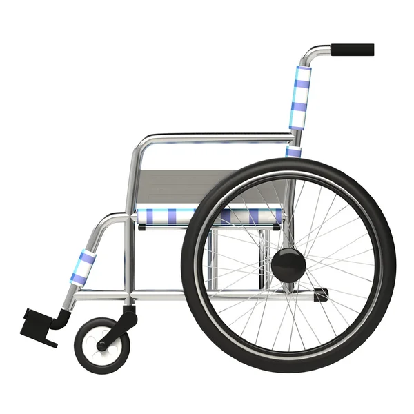 Illustrazione 3D della sedia a rotelle — Foto Stock