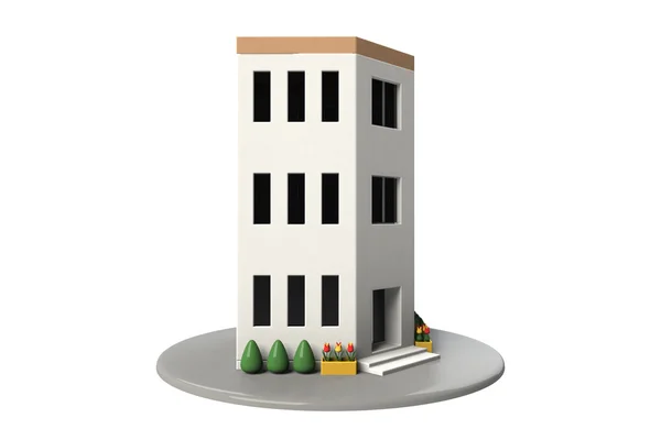 Multi-tenant building — Stock Photo, Image