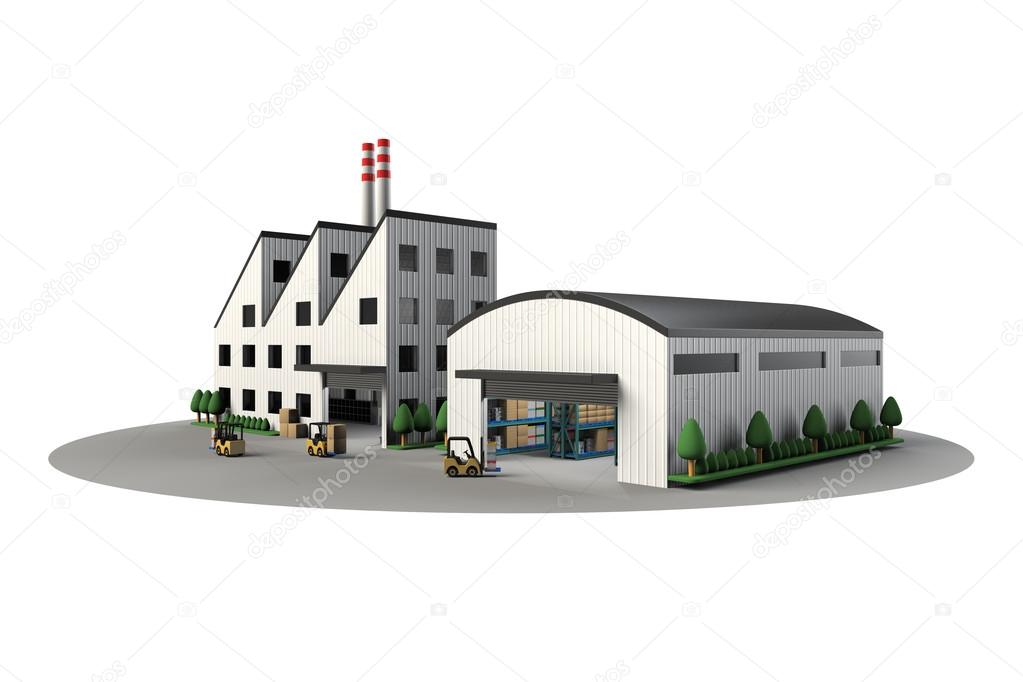 Factory and warehouse