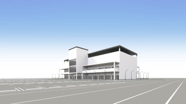 Büyük Park alışveriş merkezi boş çok