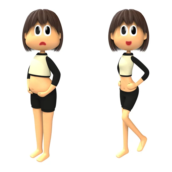 Diyet öncesi ve sonrası tip