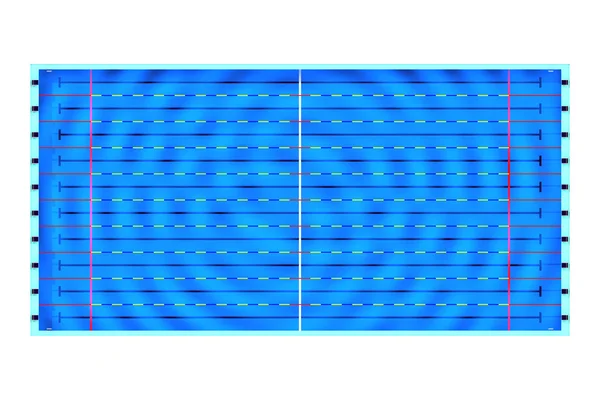 50 m 수영장 — 스톡 사진