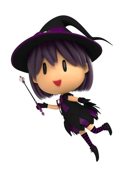 Purple Witch — Stock Photo, Image