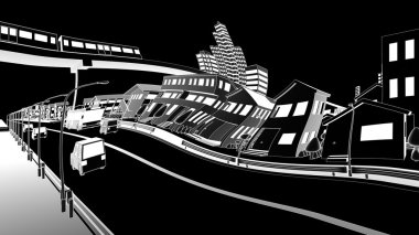 Cityscape görünümünü deforme etme