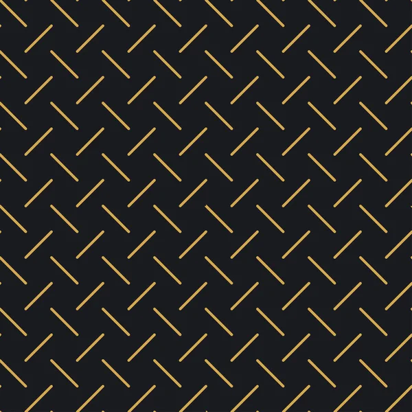 Paketleme ve lüks ürünlerin tasarımı için soyut, dikişsiz geometrik, altın doğrusal desen. Duvar kağıdı, yüzey, web tasarımı, tekstil, dekor için vektör illüstrasyonu.