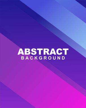 İş geçmişi, afişler, posterler veya sosyal medya şablonları için noktalar ve şeritler içeren mavi ve pembe renk arkaplan vektörü