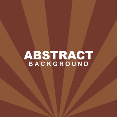 Çizgili, dairesel ve artı elementli kahverengi arkaplan desenli vektör çizimi. Pankart, sosyal medya şablonu, poster ve broşür için kullanılabilir.