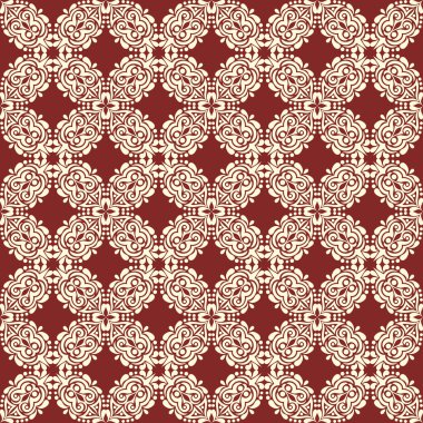 kahverengi bir arka plan üzerinde beyaz çiçek desenli