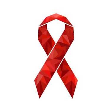Dünya AIDS Günü 1 Aralık 2015. Vektör çizim.