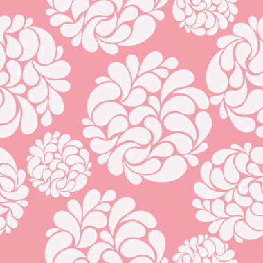 pembe backg soyut parlak çiçekler ile sorunsuz arka plan