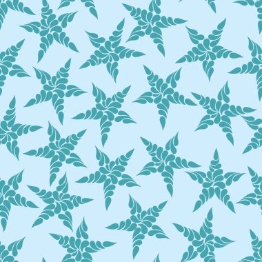 hafif bir arka plan mavi yıldız seamless modeli