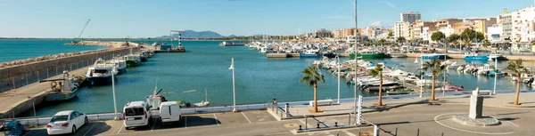 Port Rybacki Morski Wschodniej Hiszpanii Tarragona — Zdjęcie stockowe