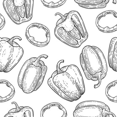 Biber desensiz el çizimi retro vintage tarzında