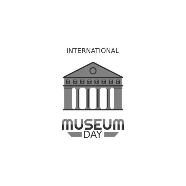 Vektor Grafik Museum Internasional Hari Yang Baik Untuk Perayaan Hari - Stok Vektor