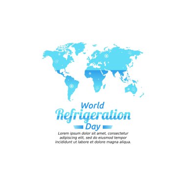 Dünya soğutma gününün vektör grafiği dünya soğutma günü kutlaması için iyi. düz dizayn. İlan tasarımı. Düz illüstrasyon.