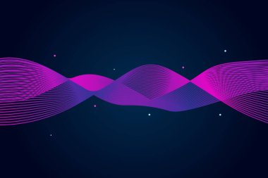 Soyut çizgi arkaplanının vektör grafiği. düz dizayn. İlan tasarımı. Düz illüstrasyon.