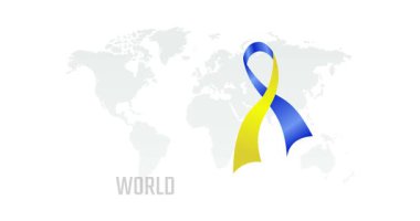 Dünya Down Sendromu Gündüz Hareketi videosu. Dünya Down Sendromu Günü kutlamaları için ideal.