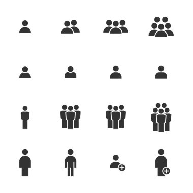 People Simgesi çalışma grubu Vektörü