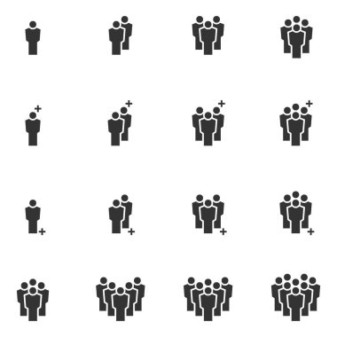 People Simgesi çalışma grubu Vektörü