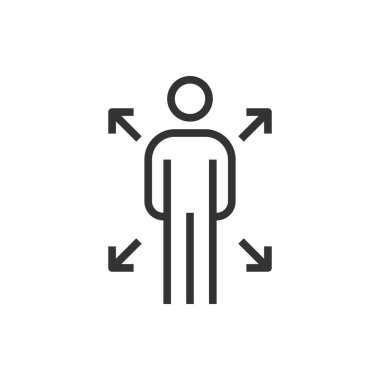 insanlar grup çalışması simge çizgisi iş vektörü