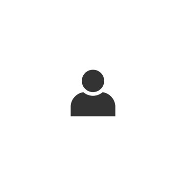 People Icon Vektör İllüstrasyonu, Kişi