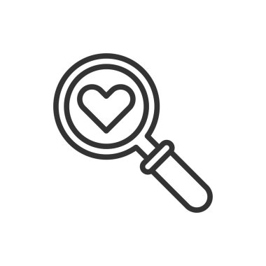 Arama Aşkı simgesi çizimi