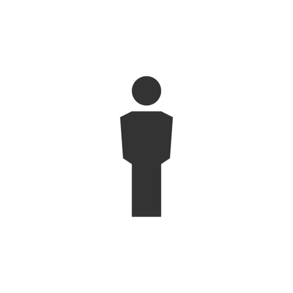 People Icon Vektör İllüstrasyonu, Kişi