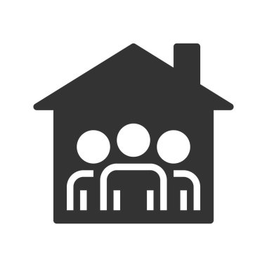 Ev Simgesi vektör ilülasyonunda kal 