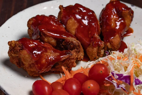 Korean Fried Chicken with Gochujang Sauce Spicy Sauce