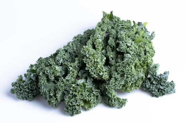 Kale White Background — Stock Photo, Image