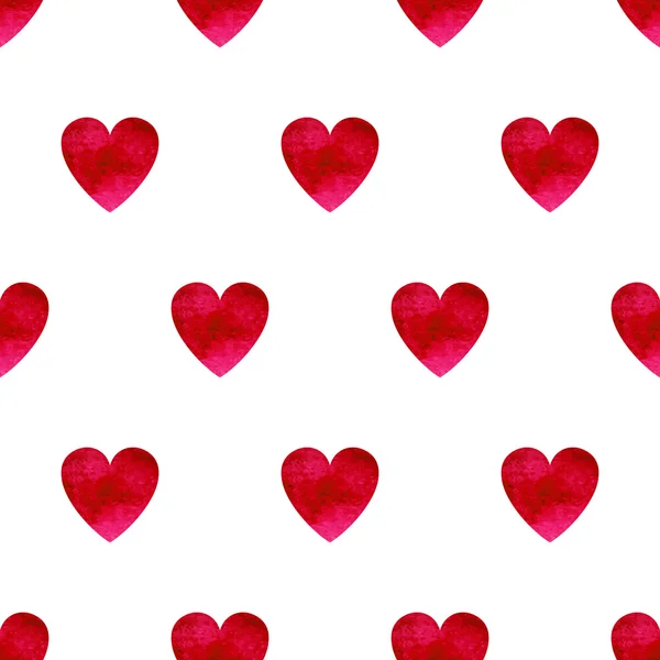 Corazones rojos — Vector de stock