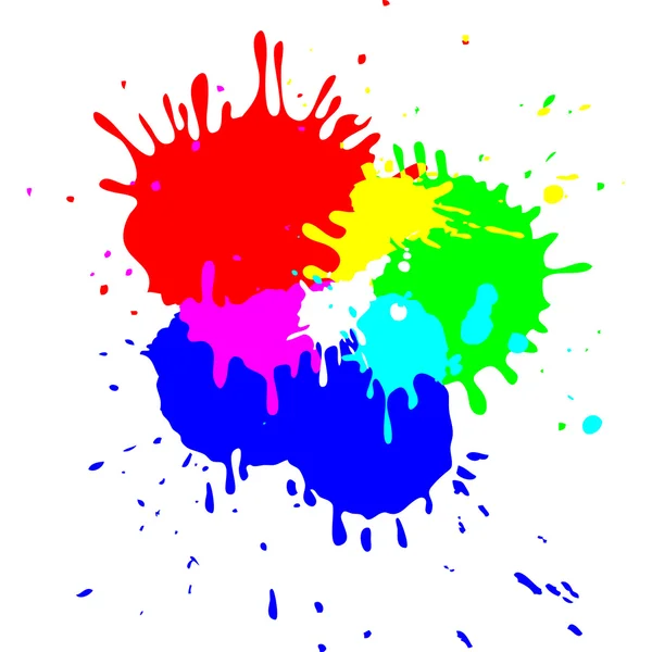 RGB-блоты — стоковый вектор