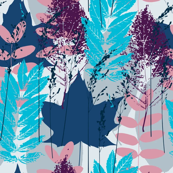 Nature seamless pattern — Stok Vektör