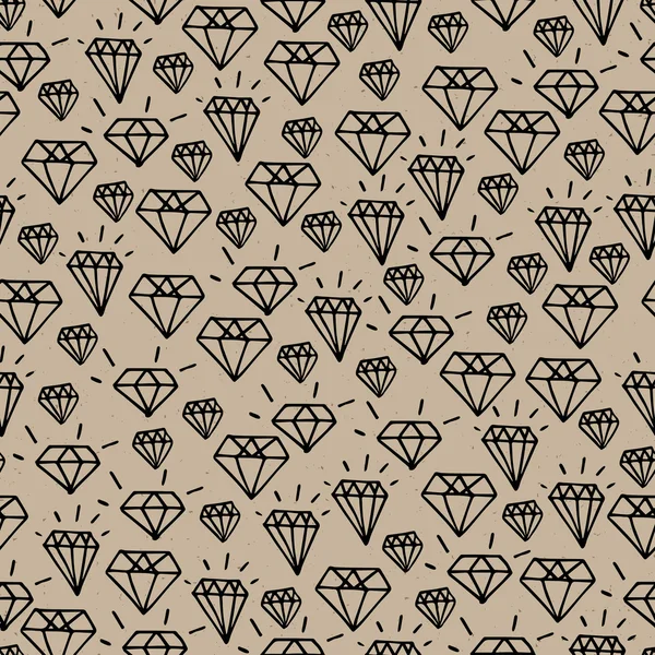 Hipster diamond pattern — Stock Vector