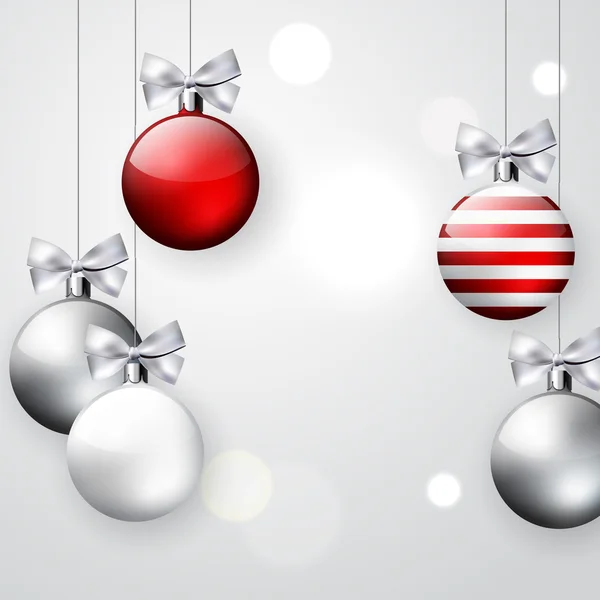 Noel Balosu Dekorasyonları — Stok Vektör