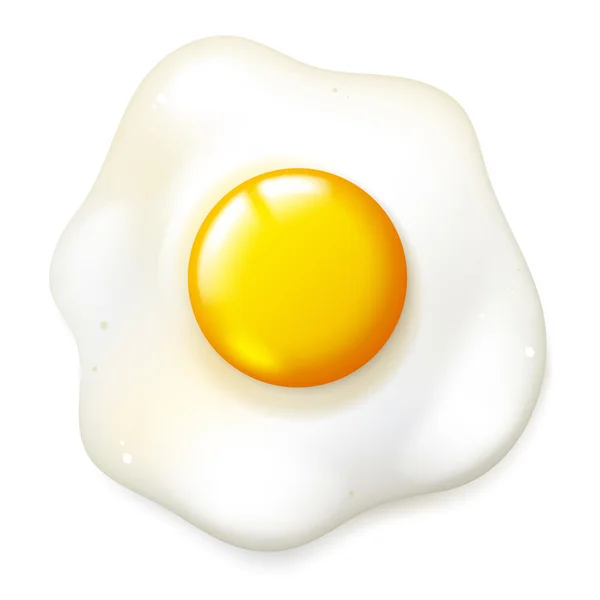 Fryed jaj — Wektor stockowy