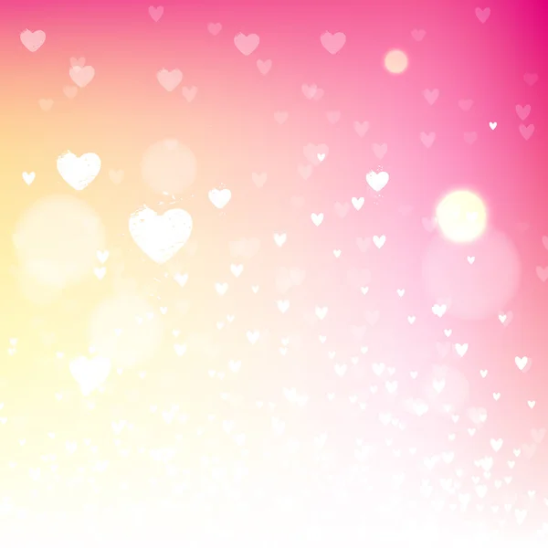 Background with hearts — Stock Vector