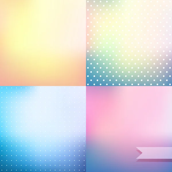 Fondo borroso de color pastel — Vector de stock