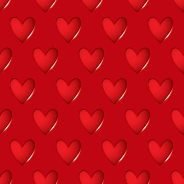 Kalp kırmızı sorunsuz arka plan