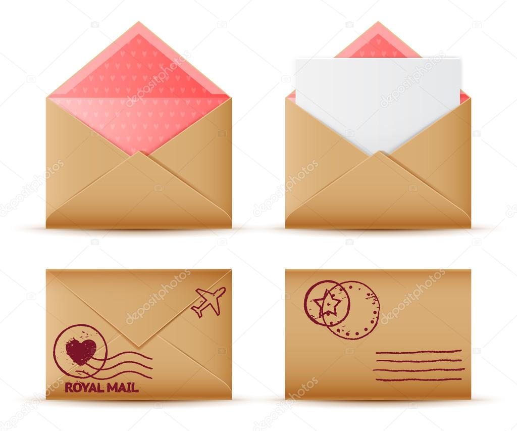 Realistic Envelope set
