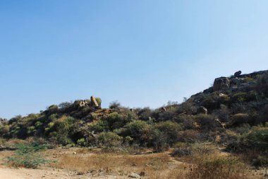 Çimenli, ağaçlı ve gökyüzü olan dağlar