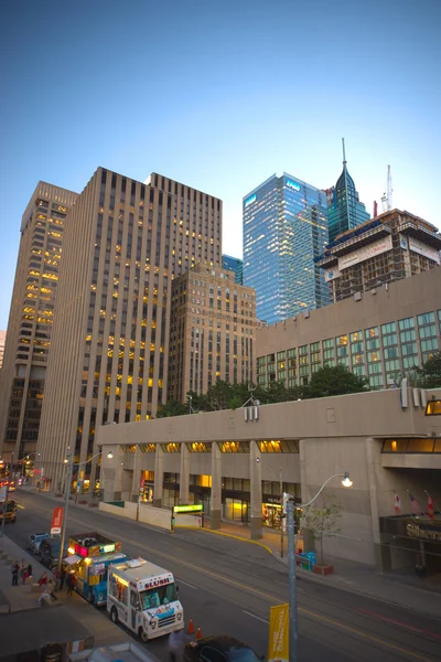 Toronto, Canada, juli 9,2015. Een weergave van de binnenstad van Toronto — Stockfoto