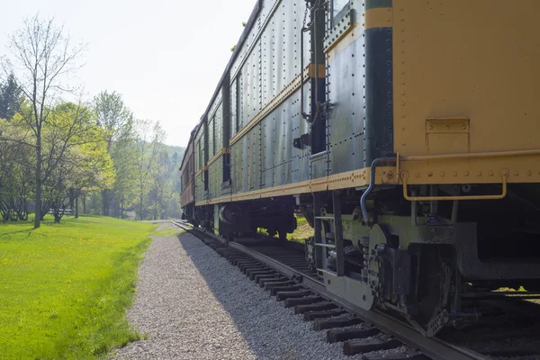 Dettaglio del vagone ferroviario — Foto Stock