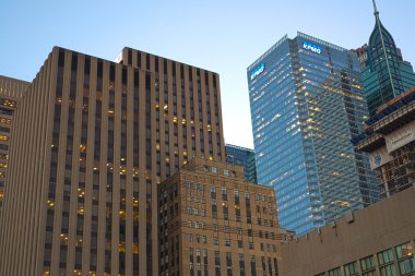 Toronto, Kanada-Temmuz 9,2015: Şehir görünümünü toronto, thi