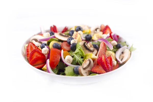 Salada saudável fresca isolada Fotos De Bancos De Imagens
