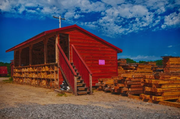 Molino de madera en Ontario, Canadá —  Fotos de Stock