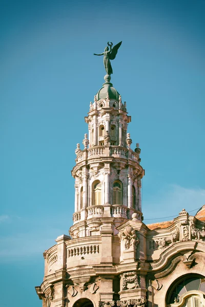 Detalle del Teatro Lorca en La Habana, Cuba — Foto de Stock