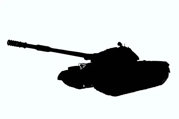Soviet Heavy Tank Illustration Detail White Clipping Background Side View — Stock Photo, Image